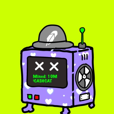A purple RH MINER machine